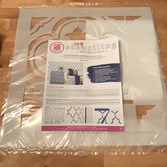 Cutting Edge stencil - Santa Ana Tile - Picture 4 of 11